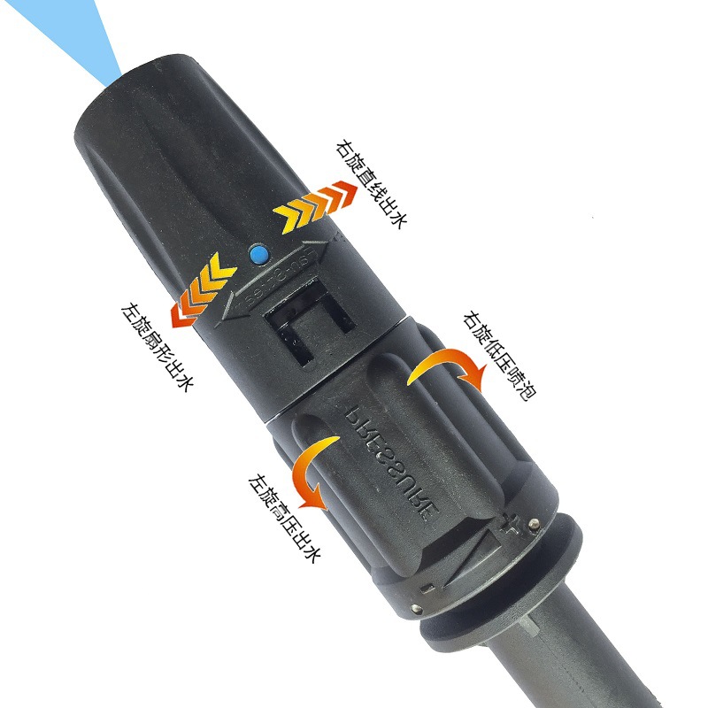 亿力绿田洗车机配件大全枪头高压枪泡沫壶家用清洗机配件喷头喷枪-图2