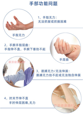 手脚偏瘫复健训练器材手部腿部手指五指屈伸中风肌肉电刺激锻炼仪 - 图1