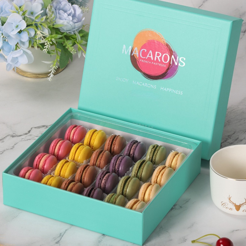正宗法式心形马卡龙礼盒网红零食奶茶手工甜品情人节星空送礼20粒,淘宝优惠券,粉丝福利购,淘宝优惠卷