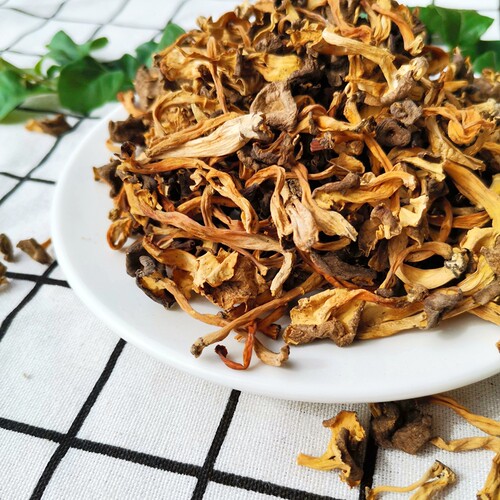 野生桂花菌干货 云南100g山珍特产香味浓郁鸡油菌美食材食用菌 - 图0