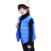 Áo vest trẻ em của Le Leiman màu sắc rắn bé trai và bé gái mùa thu xuống áo cotton vai vest bé ấm áp lót bé - Áo ghi lê