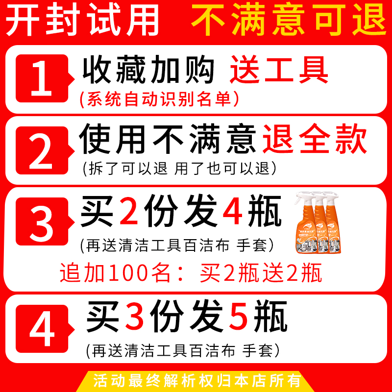  君娜洗护油污清洁剂