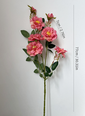 仿真冰山月季蔷薇花玫瑰绢花