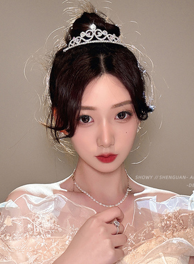 新娘皇冠头饰礼服配饰