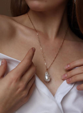 巴洛克珍珠复古多层叠戴长CHOKER