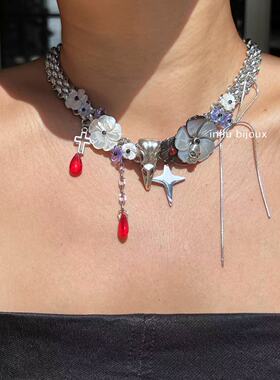 颈链influ捷克琉璃哥特风
