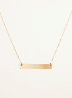 多层叠戴包金不退色项链手工定制