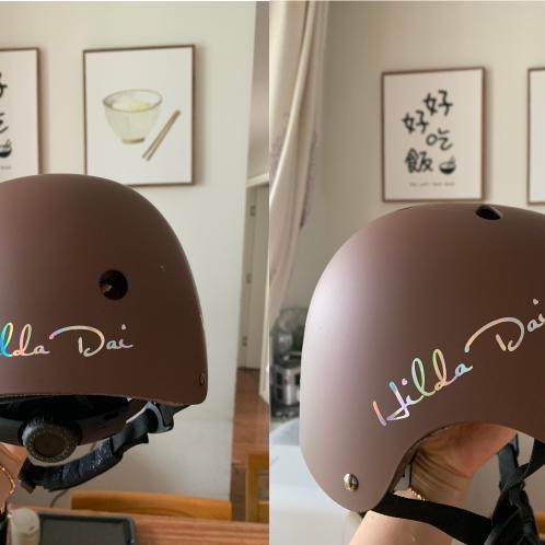 定制姓名字贴英文车贴儿童平衡滑步车贴纸汽车摩托自行车反光贴纸