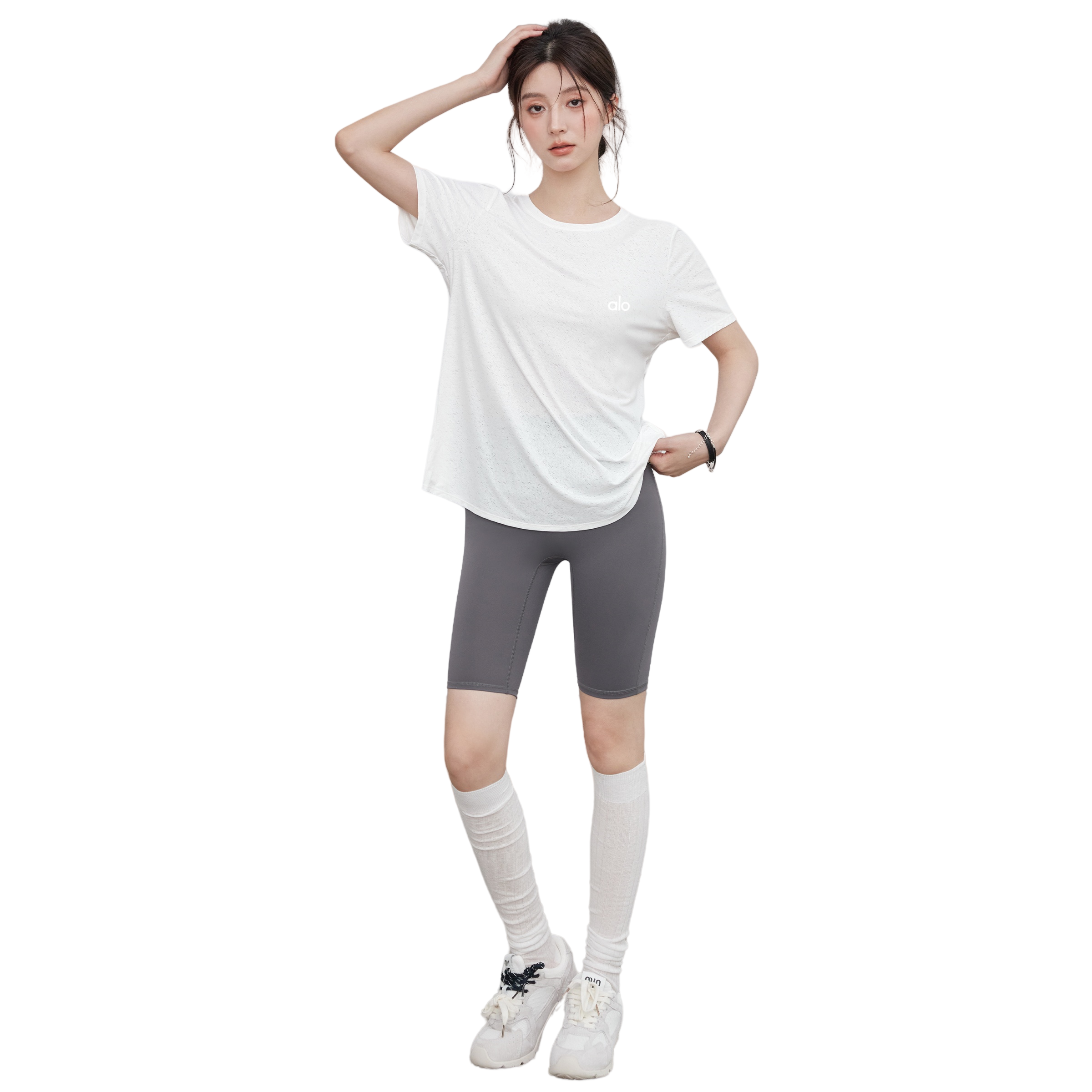 AIo夏季运动健身短袖T恤速干跑步训练瑜伽服透气罩衫上衣紧身显瘦,淘宝优惠券,粉丝福利购,淘宝优惠卷