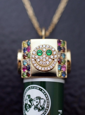 其他电镀电镀润唇膏项链