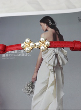珍珠百搭风女士腰带