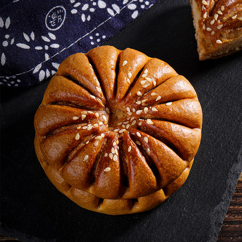 传统老式手工芝麻豆沙饼糕点江阴特产网红马蹄酥早餐休闲解馋零食 - 图0