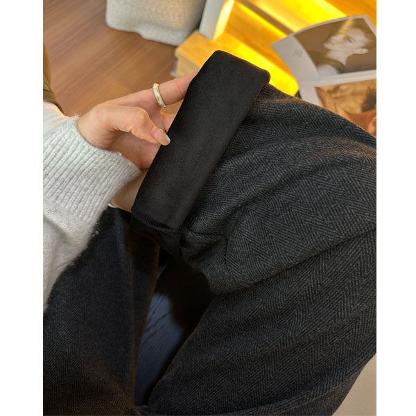 加绒加厚毛呢阔腿裤女2026新款流行爆款休闲裤宽松显瘦垂感直筒裤,淘宝优惠券,粉丝福利购,淘宝优惠卷