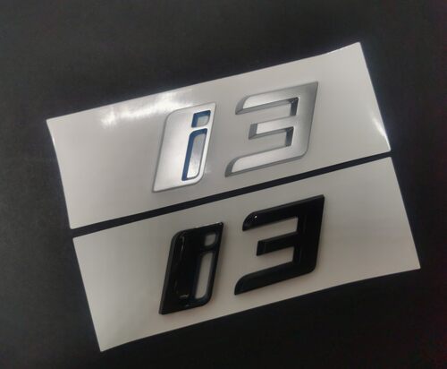 适用于汽车BMW 宝马 G26 i4 M50 亮黑尾标车标 i7i3新能源贴标 - 图0