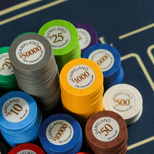 Game Mainland Texas Hold'em Sculpting Pattern 14 граммов глиняных цифровых шахматных шахмат и карт.