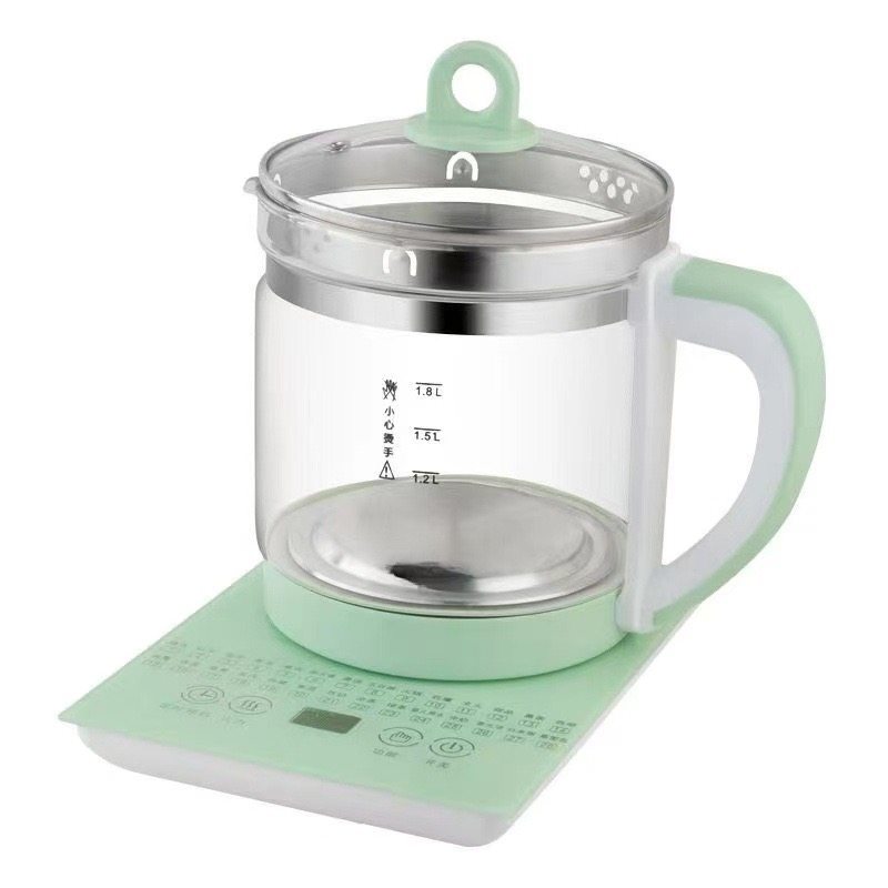养生壶多功能电热水壶烧水花茶壶办公室煎药壶玻璃煮花茶大容量,淘宝优惠券,粉丝福利购,淘宝优惠卷