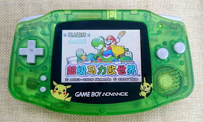 任天堂高亮gba游戏机 怀旧掌机彩屏gameboy口袋妖怪gbc nds包邮 - 图0