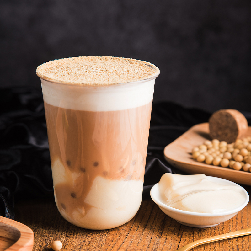 豆乳布丁粉1kg包装火锅串串餐饮摆摊同款奶茶店 豆豆波波茶原材料,淘宝优惠券,粉丝福利购,淘宝优惠卷