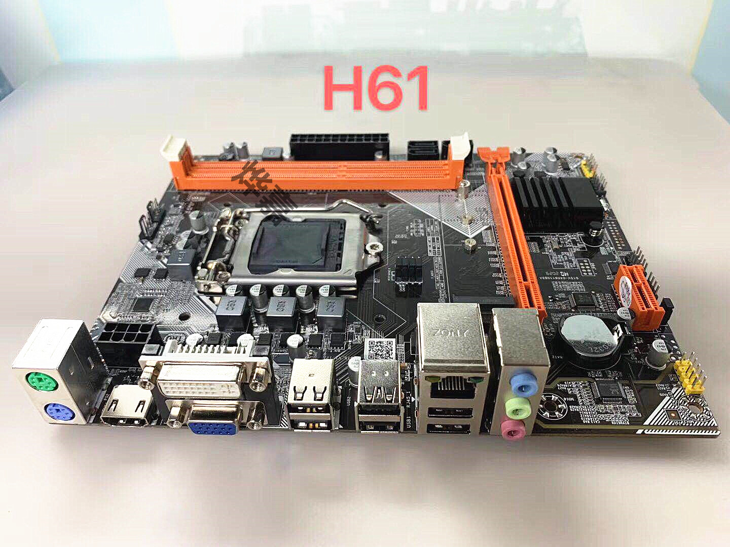 H61主板全新1155针主板台式机ddr3主板dnf工作室h61 d3主板HDMI口 - 图0