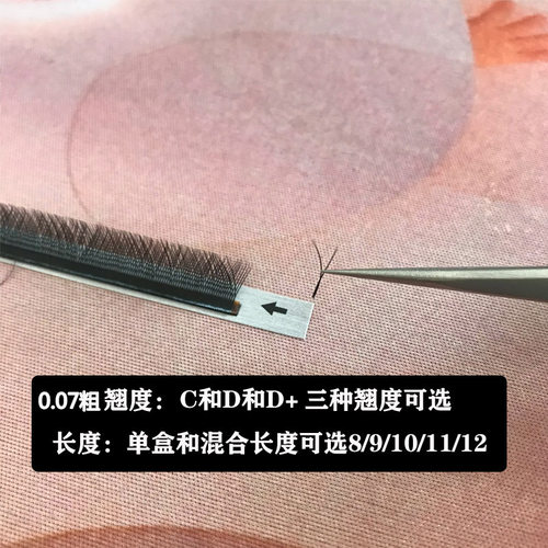 y型嫁接睫毛爱情网美睫字郁金香爱情网网状编织型yy超柔软水貂毛 - 图0