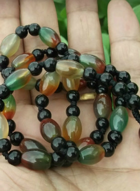 玛瑙珠宝玉线配饰佛牌项链绳