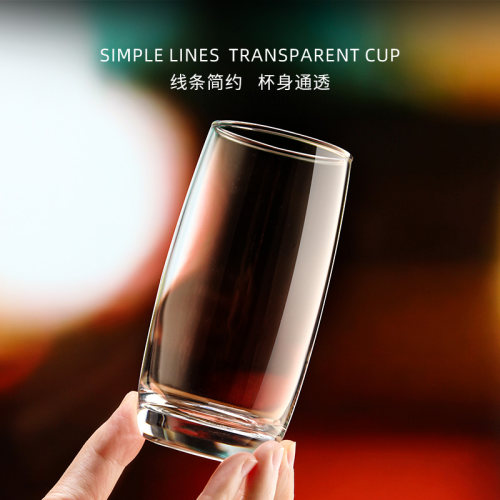 Ocean进口玻璃杯家用家庭透明客厅喝水杯子果汁泡绿茶杯套装简约 - 图1