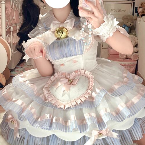 舒芙蕾Lolita洛丽塔连衣裙芭蕾风女仆装doll感生日礼成人礼蛋糕裙 - 图2