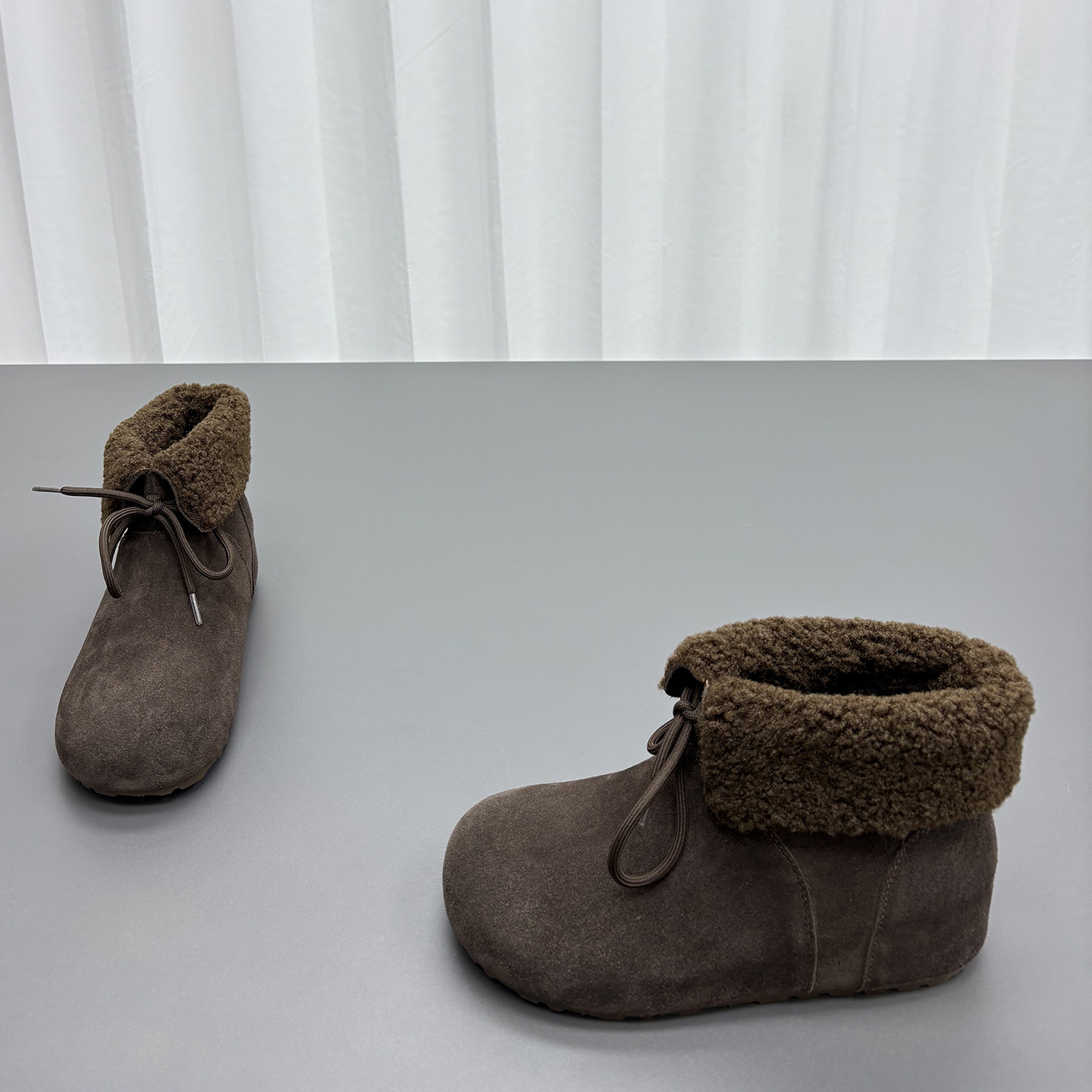 真皮羊毛雪地靴女2025冬季新款圆头系带内增高加厚保暖厚底棉靴潮,淘宝优惠券,粉丝福利购,淘宝优惠卷