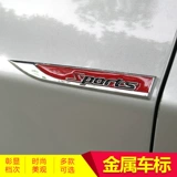 Автомобильная современная Yeulang Move Sonata's знаменитая карта ведет к изменению металлического лезвия на боковой боковой наклейки на стикеры.