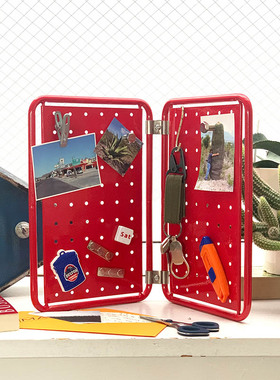 桌面dulton金属屏风首饰收纳