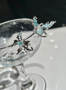 设计师款蝴蝶梦幻小众戒指