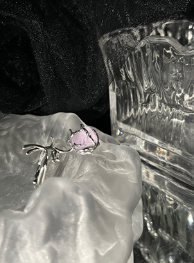 复古夸张个性荆棘玫瑰戒指