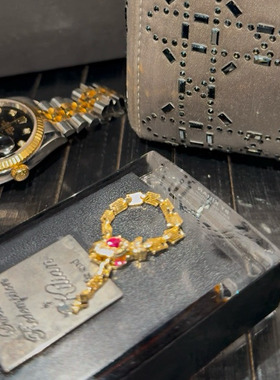 蛇形戒指女小众设计感高级轻奢食指戒开口可调节指环