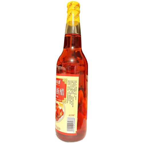 可味源大红浙醋620ml泡萝卜云吞水饺去腥蟹虾醋泡菜烤鸭上色 红醋 - 图1