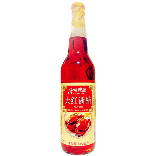 可味源大红浙醋620ml泡萝卜云吞水饺去腥蟹虾醋泡菜烤鸭上色 红醋 - 图3