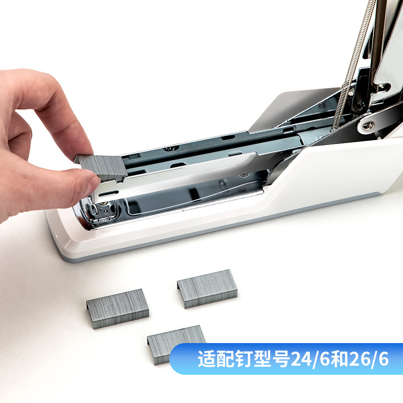 Powerful and labor-saving stapler for office use, can order 30 pages