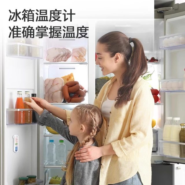 Deli thermometer refrigerator for freezer