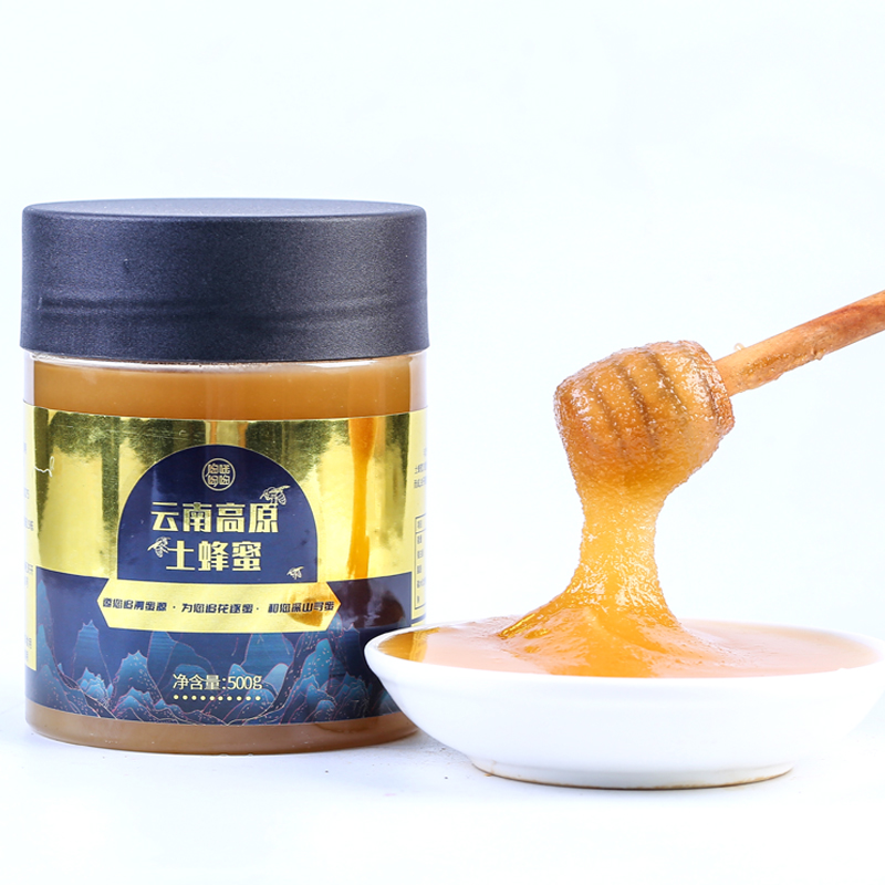 哦哟哟纯怔天然高原成熟结晶蜜500g