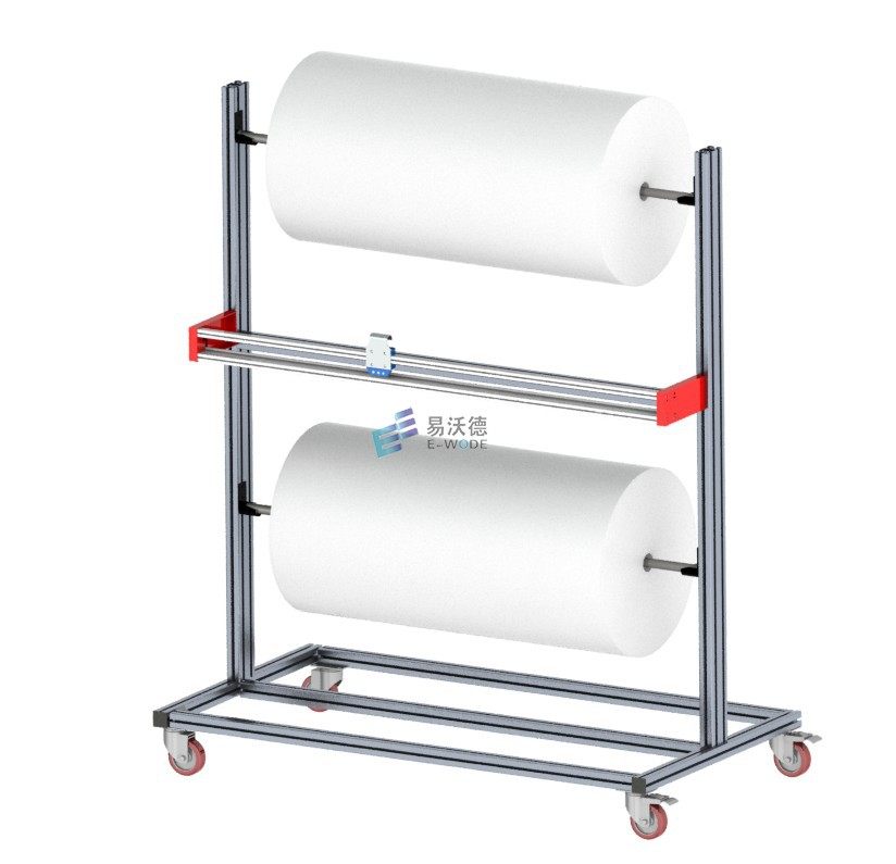 打包膜置物架包装膜架气泡膜缠绕膜牛皮纸纸夹板珍珠棉卷材包材架,淘宝优惠券,粉丝福利购,淘宝优惠卷