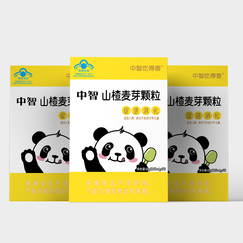 中智山楂麦芽颗粒促进消化10袋/盒
