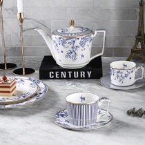 English Style Wind Eurostyle High Face Value Bone Porcelain Lower Afternoon Tea Tea Set Ceramic Coffee Cup Saucer Teapot Mark Cup Suit