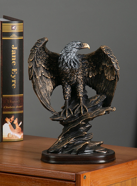 大鹏展翅老鹰树脂工艺品