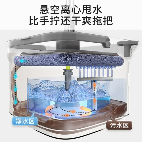 Швабра для домашнего использования, очищает с первого прохода, коллекция 2022