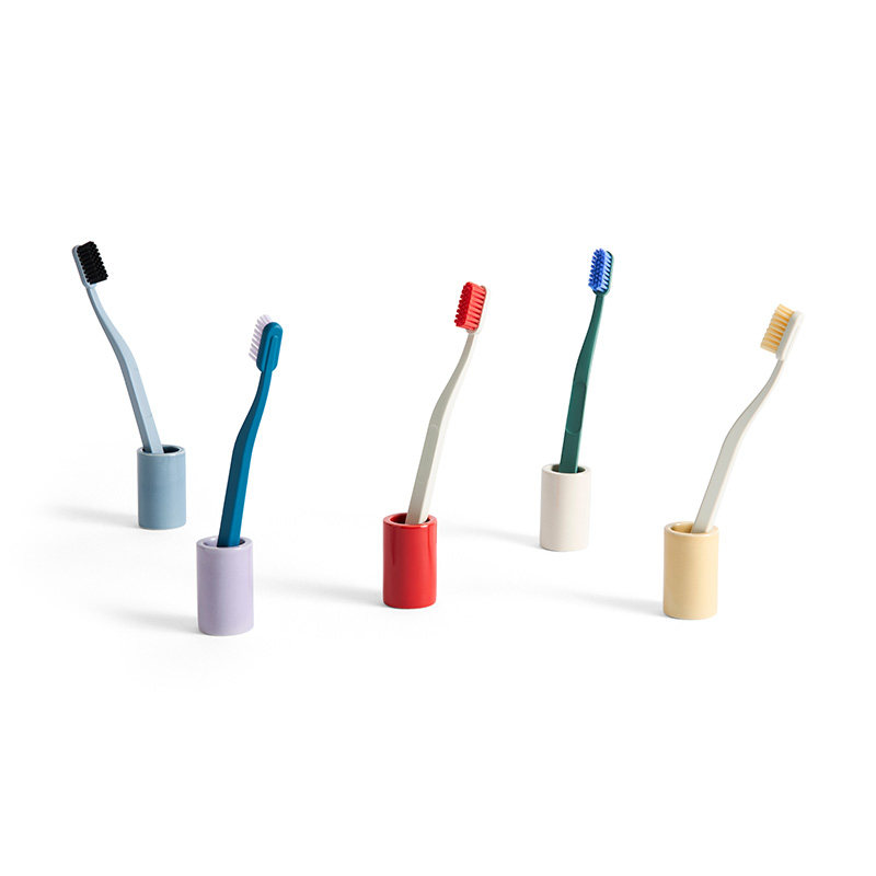 25秋冬新品 丹麦HAY Tann 彩色牙刷牙刷架家居清洁日用陶瓷,淘宝优惠券,粉丝福利购,淘宝优惠卷