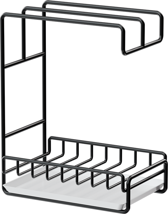 厨房抹布架沥水架免打孔台面壁挂海绵毛巾厨房用品收纳架置物架子,淘宝优惠券,粉丝福利购,淘宝优惠卷