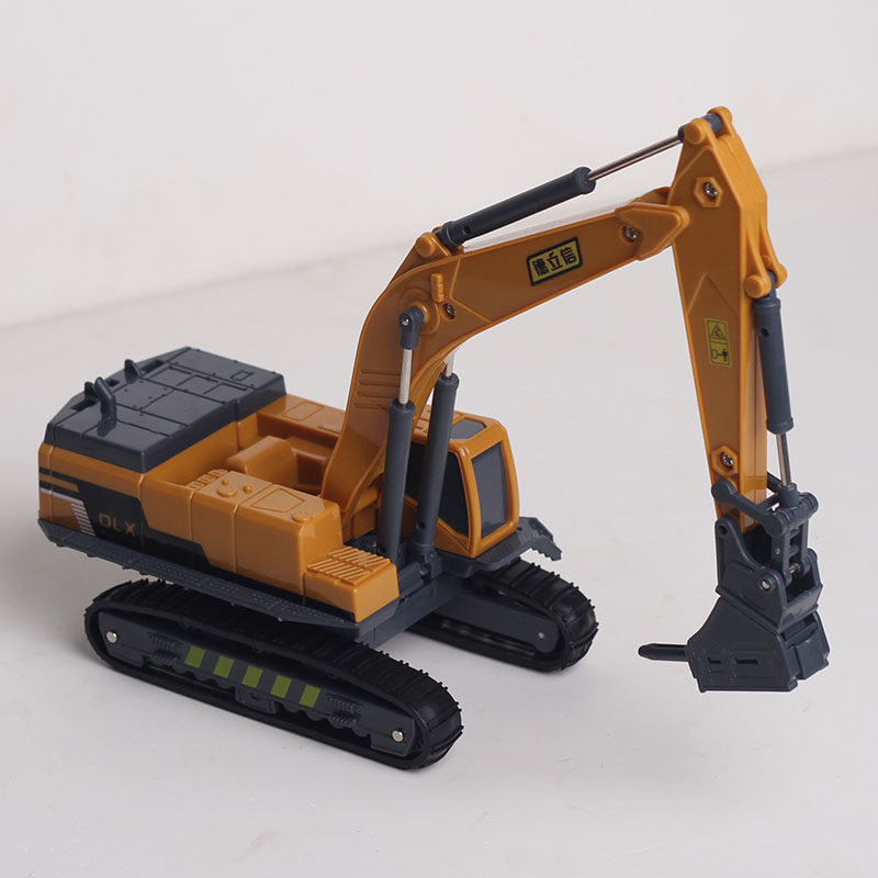 德立信儿童大号工程车模型男孩宝宝履带挖掘机抓木抓石破碎玩具车,淘宝优惠券,粉丝福利购,淘宝优惠卷