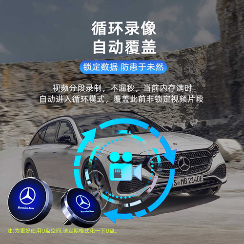 适用奔驰C260L行车记录仪U盘E级/GLC/GLS450/S级迈巴赫专用储存卡 - 图2