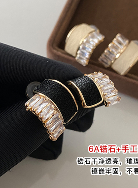 DSTYLE超闪小众设计感复古耳环女