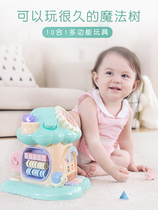 Cute Multifunctional Infant Wisdom Tree House Cognition Learning Building Blocks Toy Baby Enlightenment Puzzle Exercise Toys