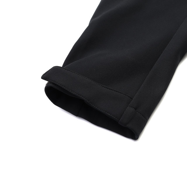 Li Ning outdoor men's hooded velvet sports windbreaker